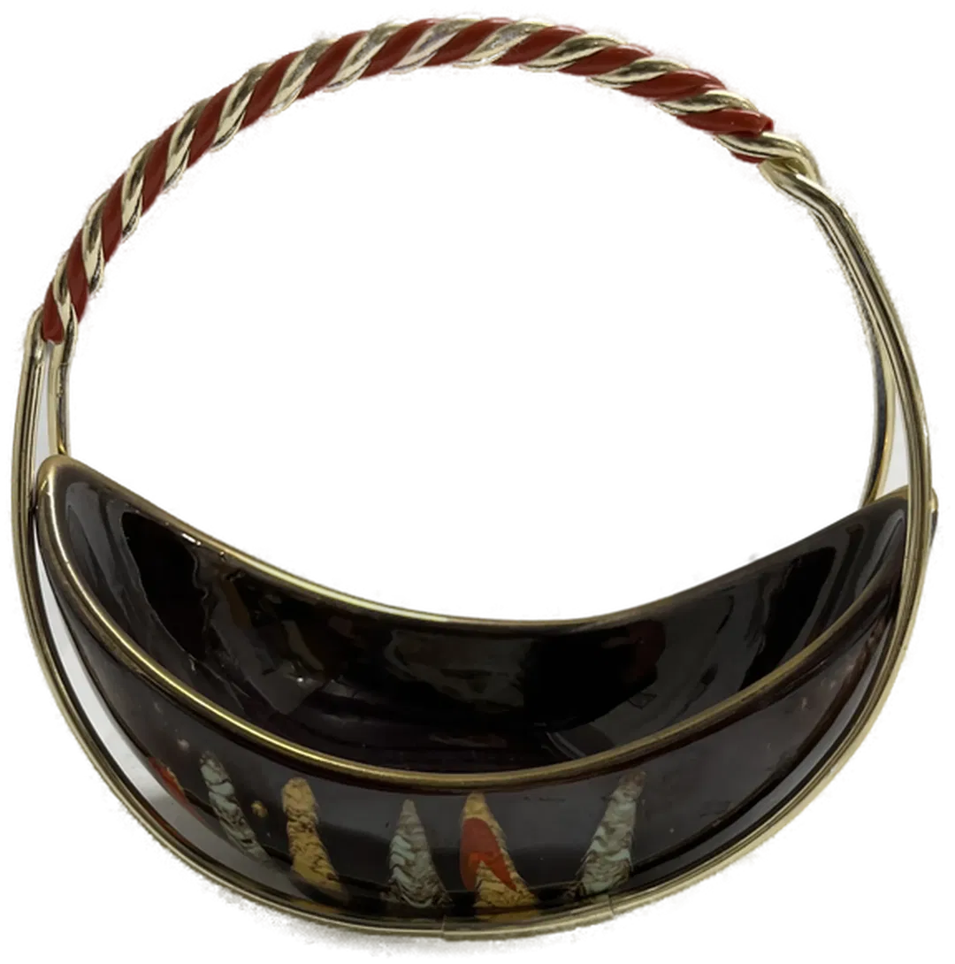 Vintage 60er Jahre Schale mit Ständer aus West Germany in sehr guter Qualität - Bild 1