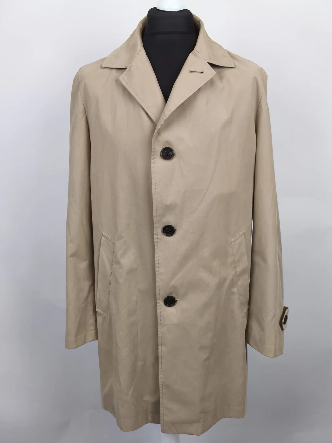 Tommy Hilfiger Mantel "Aaron", Trenchcoat-Stil, Herren, Gr. 50 – Bild 9