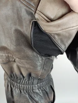 Herren Motorrad Lederjacke Echtleder Größe 54 | Biker-Chic - Bild 5