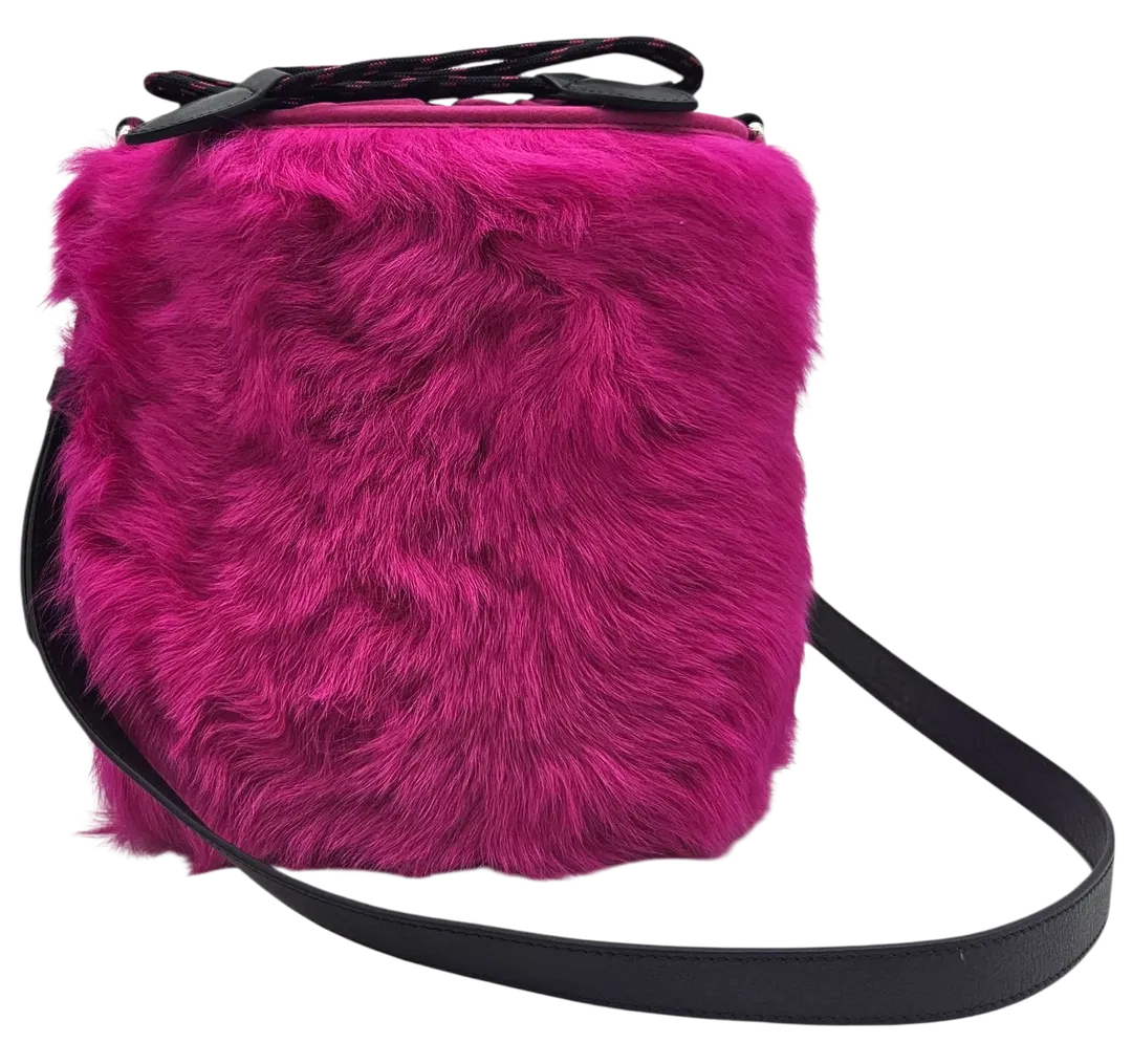 Max V. Kœnig Damen ülüsch Handtasche, pink - Höhe ca. 25 cm  - Bild 1