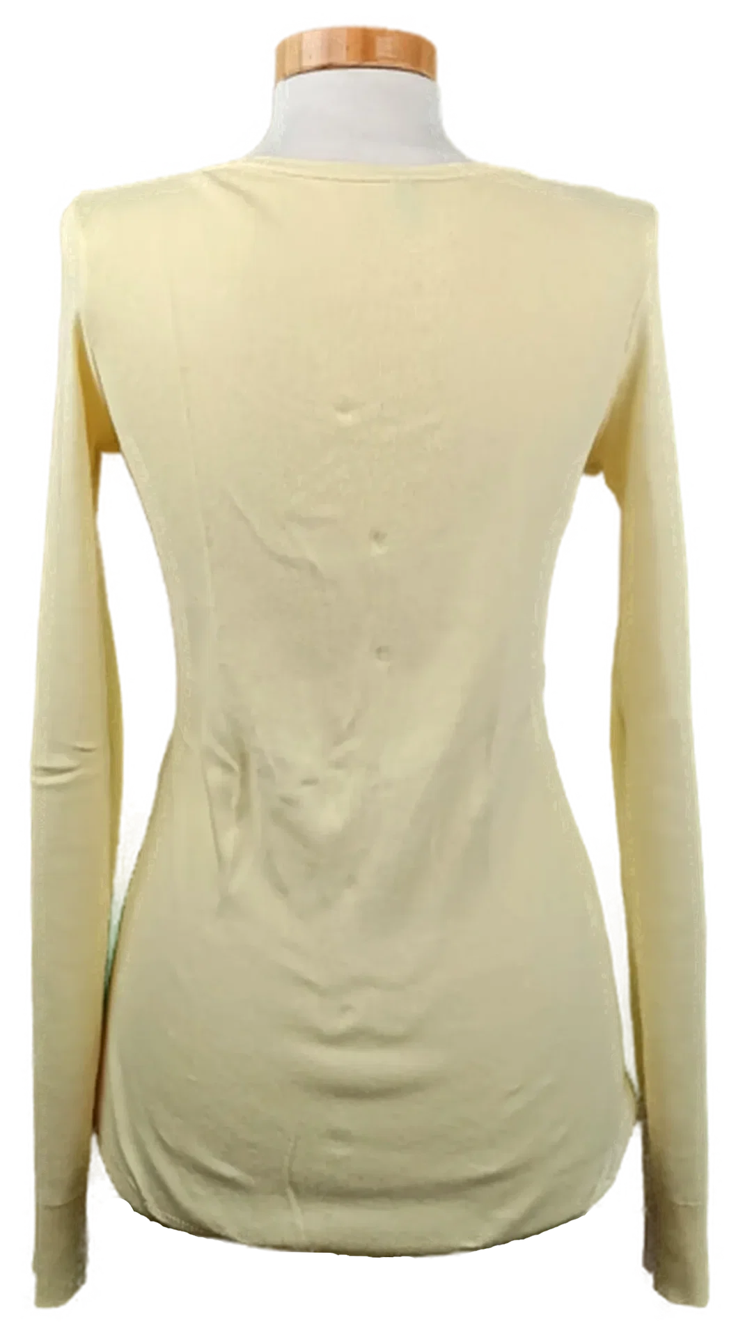 United Colors Of Benetton Damen Pullover hellgelb Gr. M – Bild 2