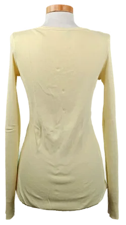 United Colors Of Benetton Damen Pullover hellgelb Gr. M - Bild 2