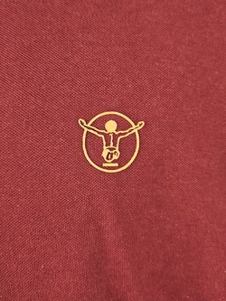 CHIEMSEE Herren Langarm Poloshirt, rot - Gr. XXL  - Bild 5