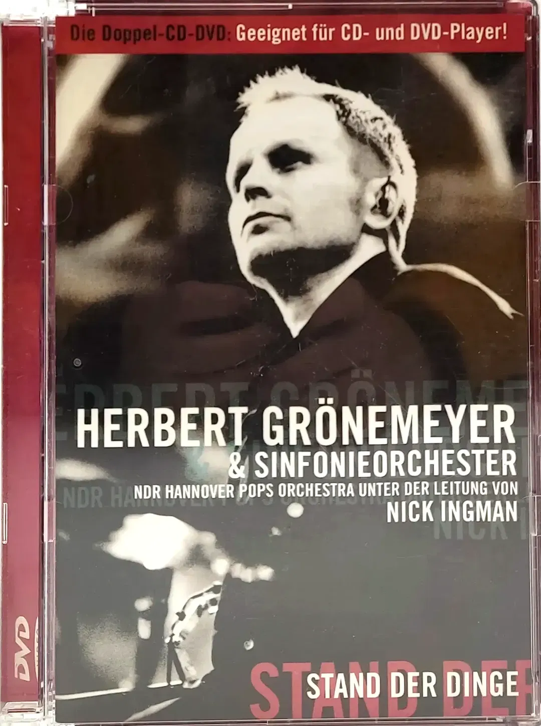 DVD Herbert Grönemeyer & Sinfonieorchester - Konzert Stand der Dinge - Bild 1