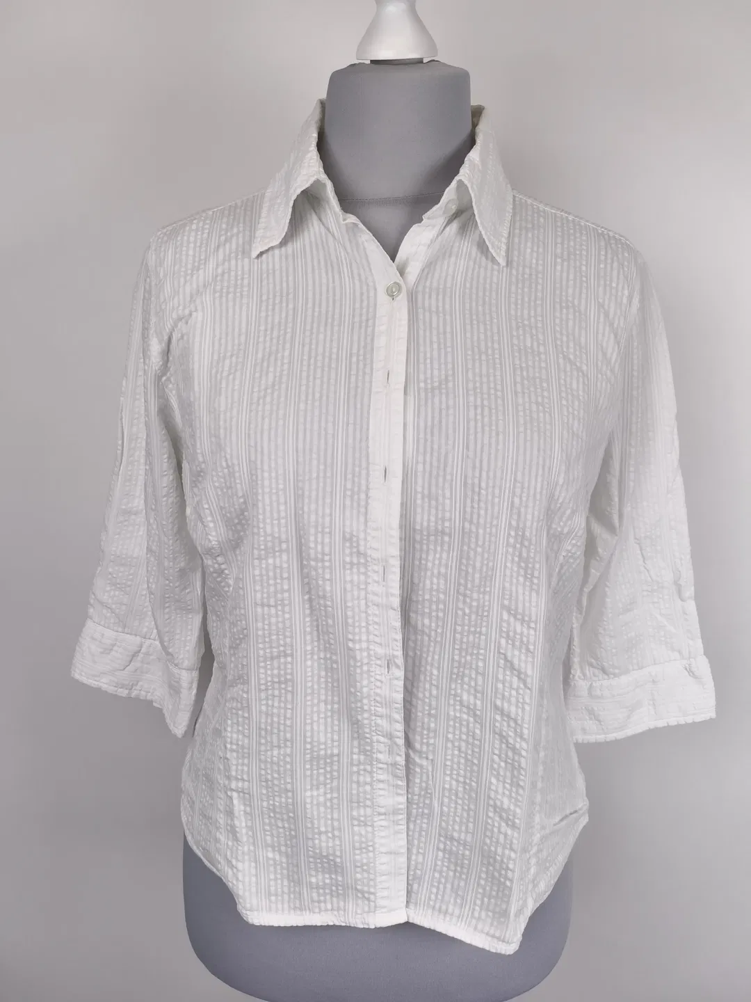 Damenbluse weiß Gr. 46 H&M - Bild 1