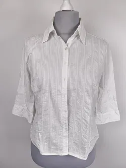 Damenbluse weiß Gr. 46 H&M - Bild 1