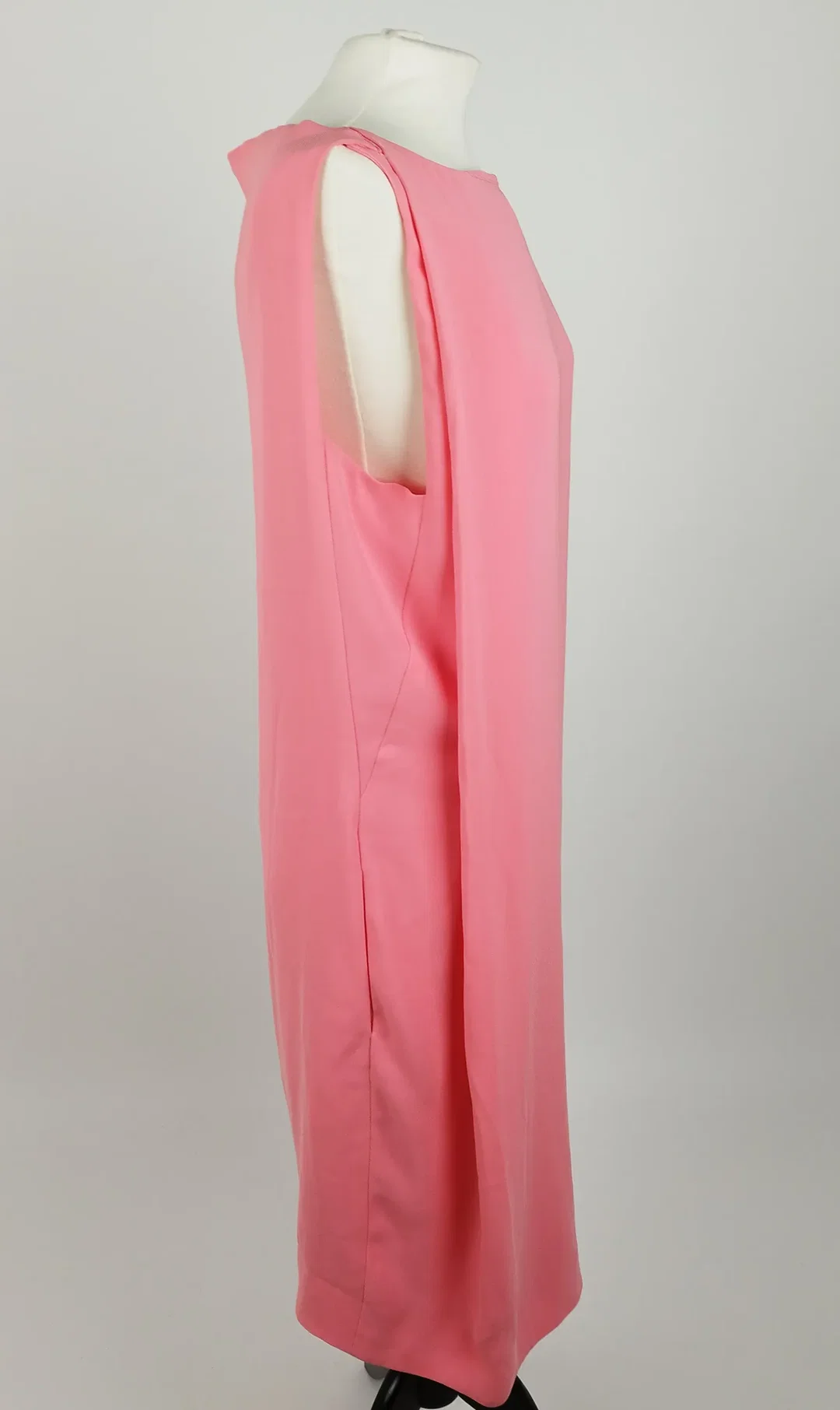 Diane von Furstenberg Rosa Midikleid (ohne Gürtel) - 44 – Bild 2