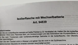 ESBE Thermos-/ Isolierkanne mit Wechselbatterie - mit Temperaturanzeige - Bild 3