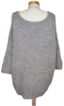 Tom Tailor Denim Damen Pullover grau meliert - M/38 - Bild 2