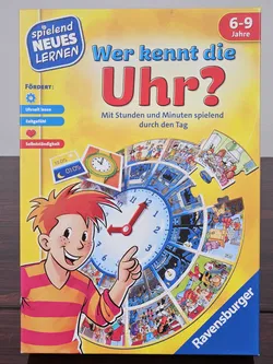 Spielend neues lernen - Wer kennt die Uhr? - Gesellschaftsspiel - Ravensburger - Bild 1