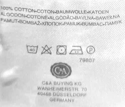C&A Westbury Herrenhemd weiß/lila Gr. M – Vorschau 4