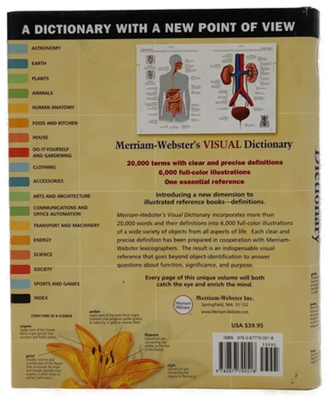 Buch "Merriam-Webster's Visual Dictionary" – Bild 2