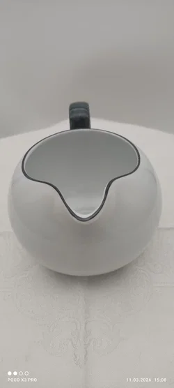 Tchibo Porzellan-Kanne 0,5 l | Wie Neu - Bild 3