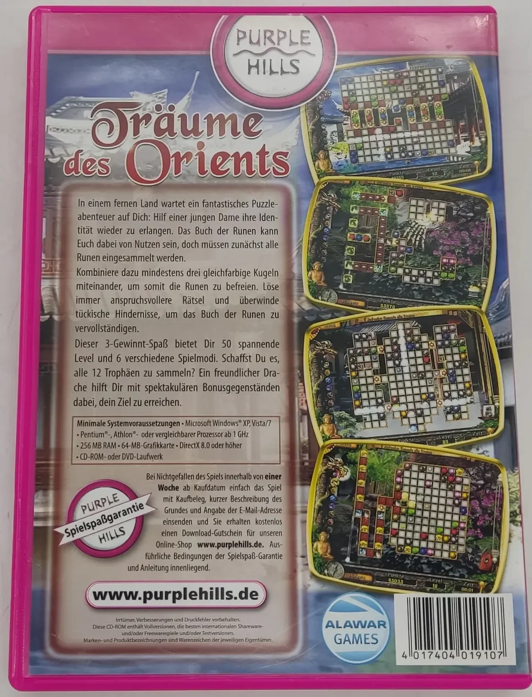 PC Game CD-ROM Purple Hills "Träume des Orients"  – Bild 2