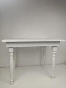 Vintage-Tisch Weiß - Bild 6