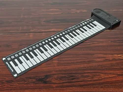 Hand Roll Piano 49 Keys / Rollbares Silikon Keyboard mit 49 Tasten  - Bild 2