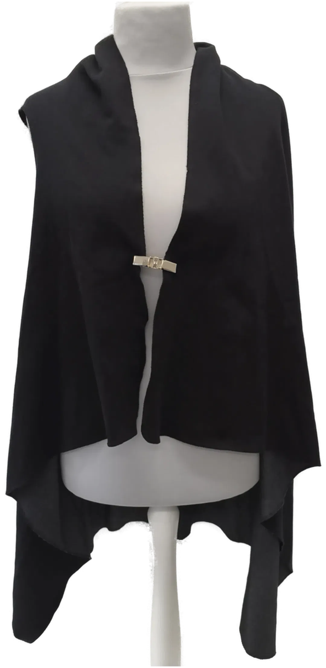  Kukla, Cape schwarz/grau, one size - Bild 4