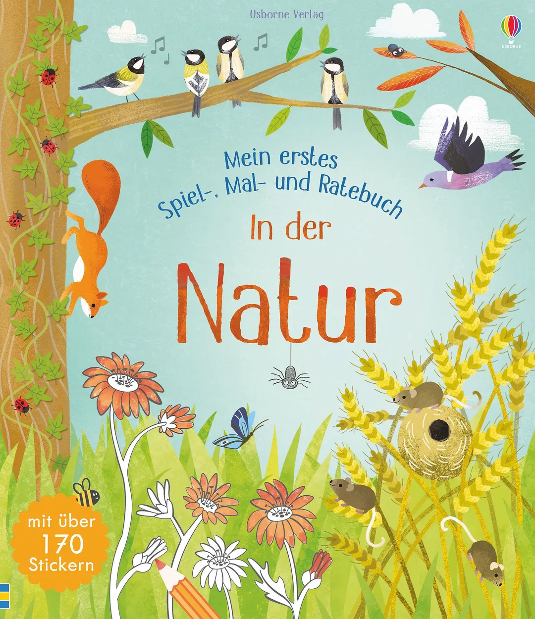 Mein erstes Spiel-, Mal- und Ratebuch: In der Natur - Rebecca Gilpin – Bild 1