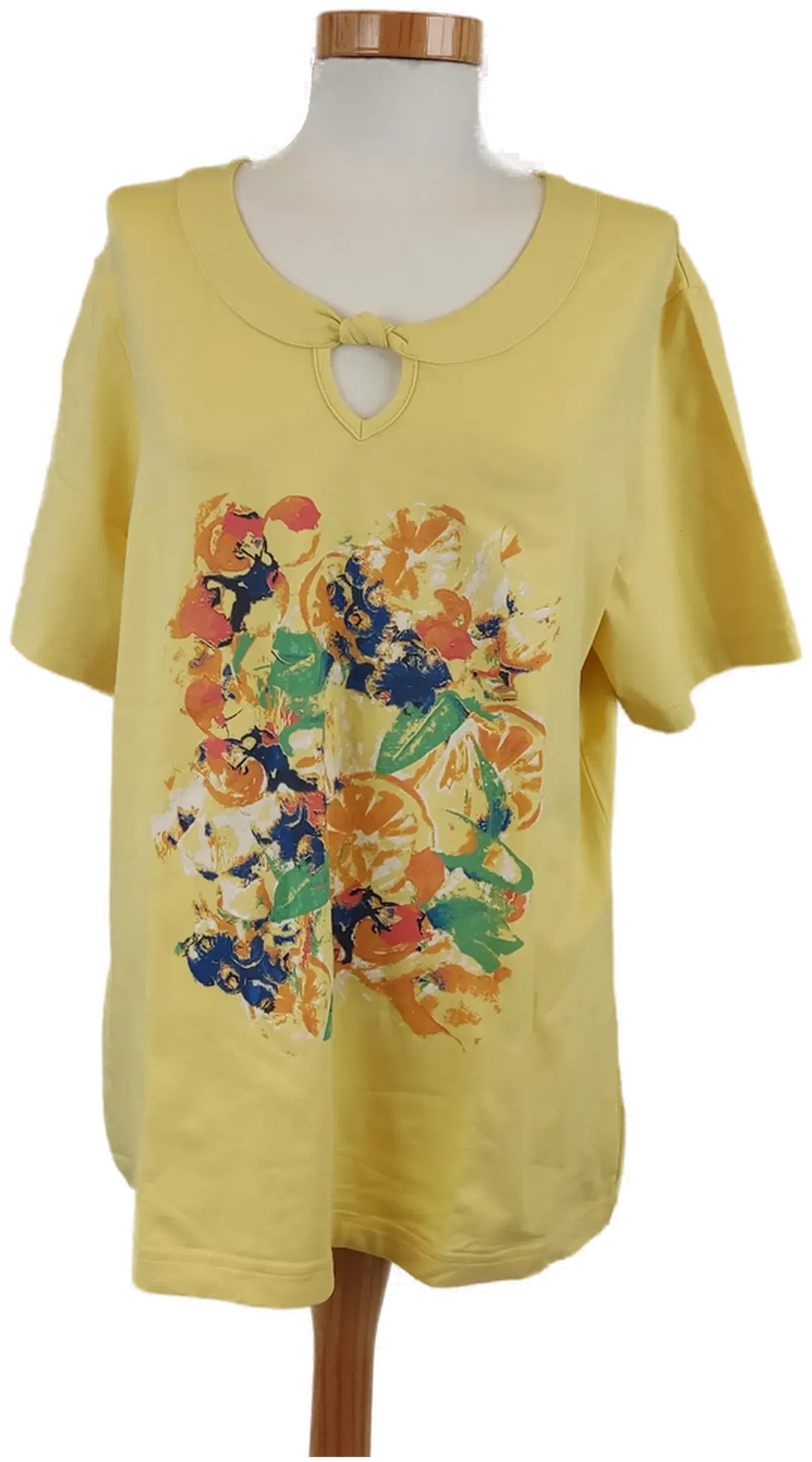 RABE Damenkurzarm T-Shirt gelb - Gr.46 - Bild 1