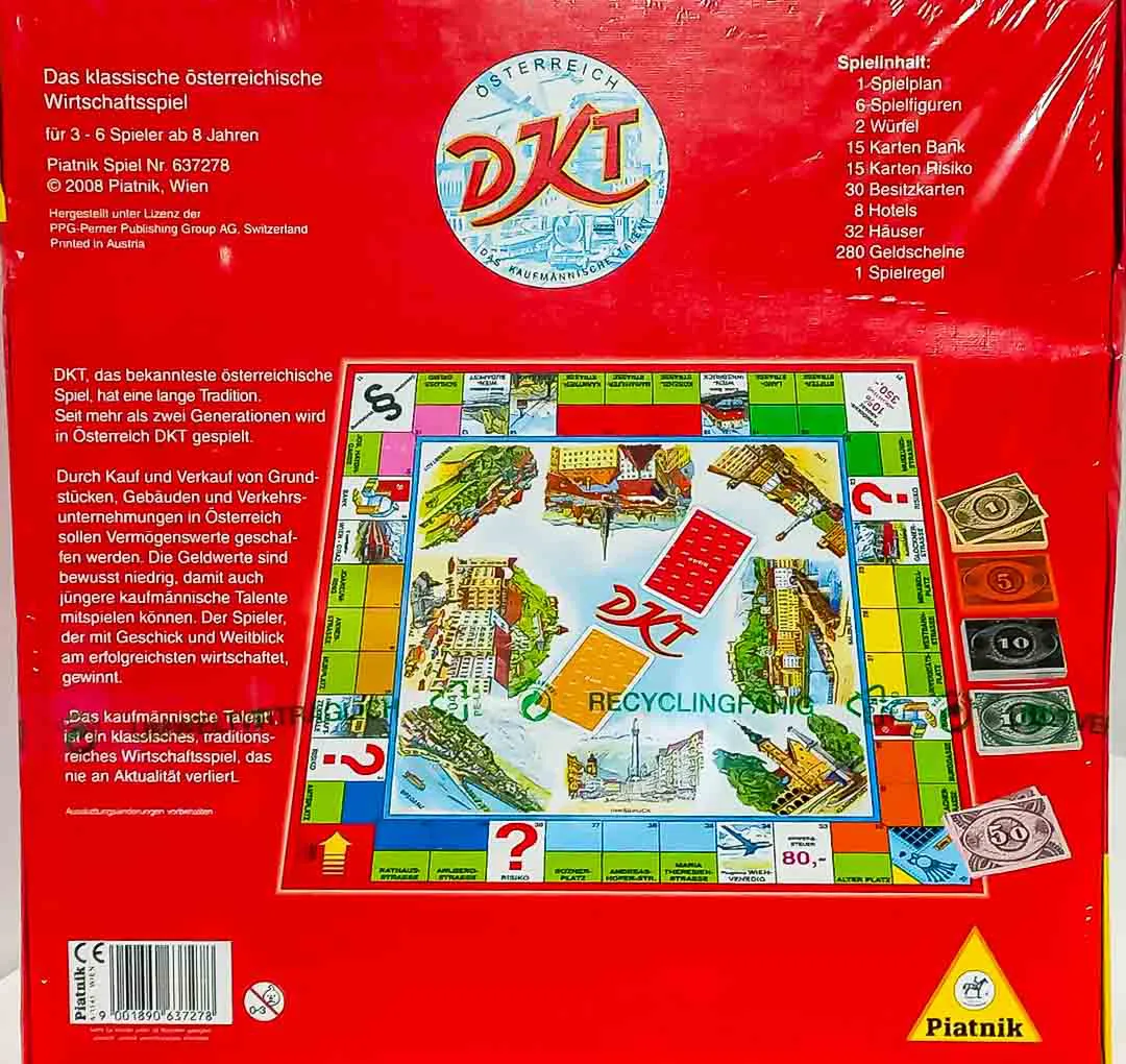 Piatnik DKT Das Original Österreichisches Brettspiel OVP 637278 – Bild 3