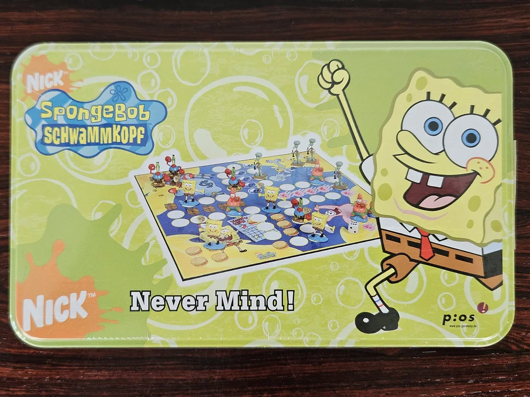 Spongebob Schwammkopf - Never Mind! - Gesellschaftsspiel - p:os  - Bild 1