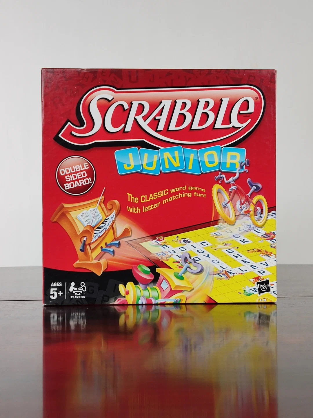 Scrabble Junior- Gesellschaftsspiel - Hasbro – Bild 1