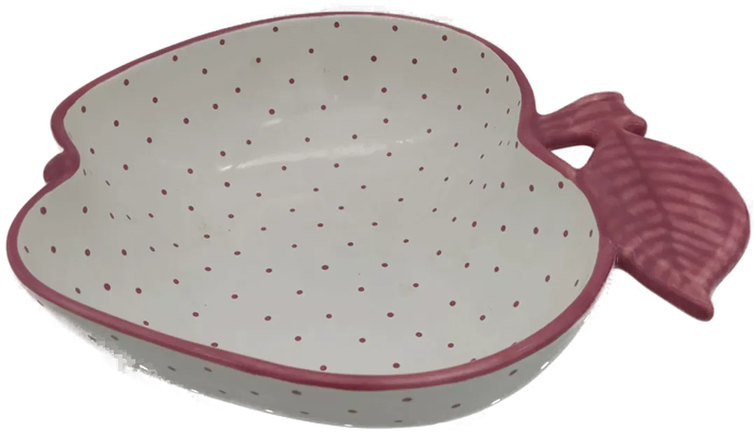Gmundner Keramik Obstschale rosa Tupfen,Durchmesser: 24 cm - Bild 4