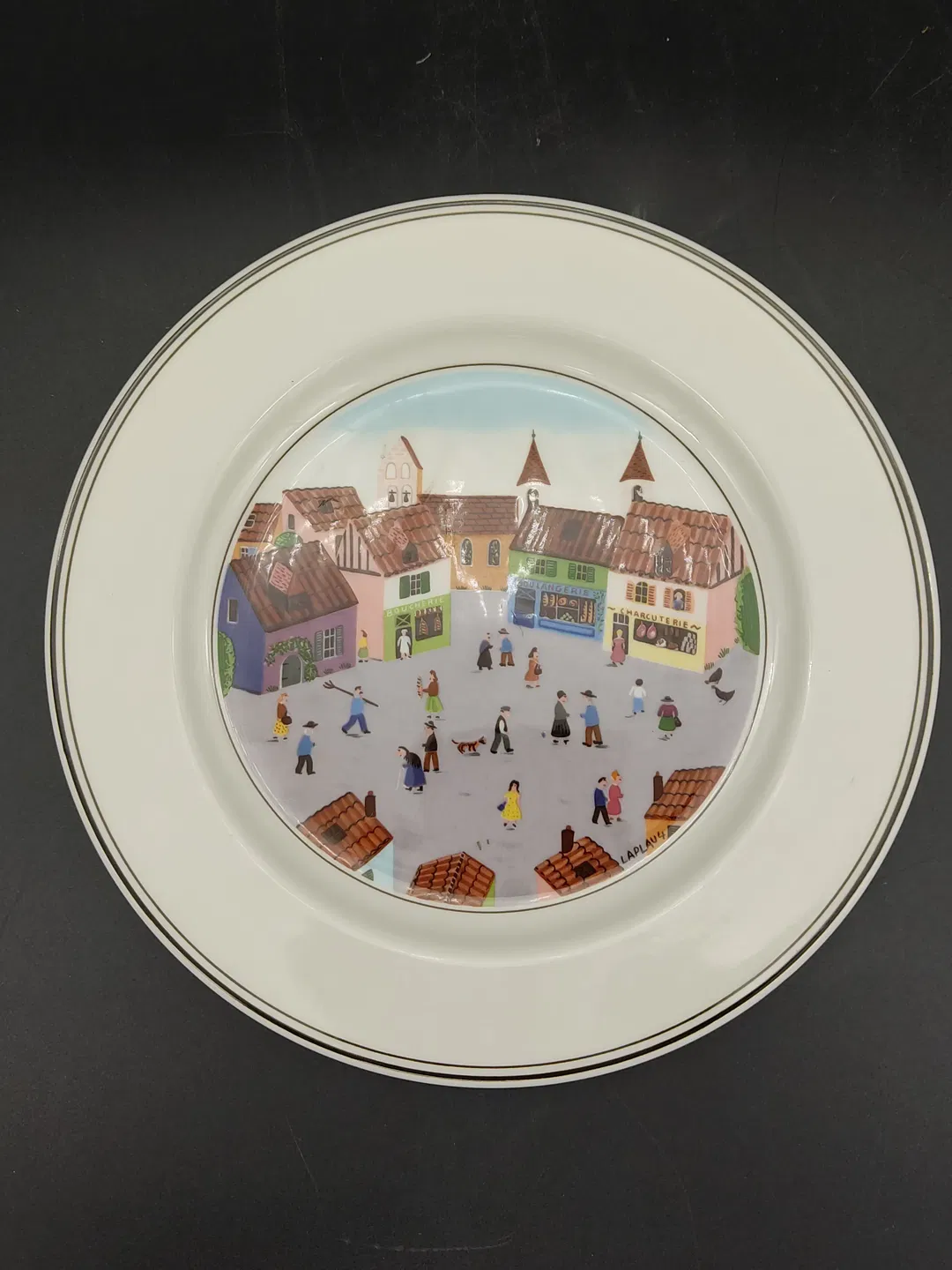 Villeroy & Boch Design Naif Speiseteller Dorf  - Bild 1