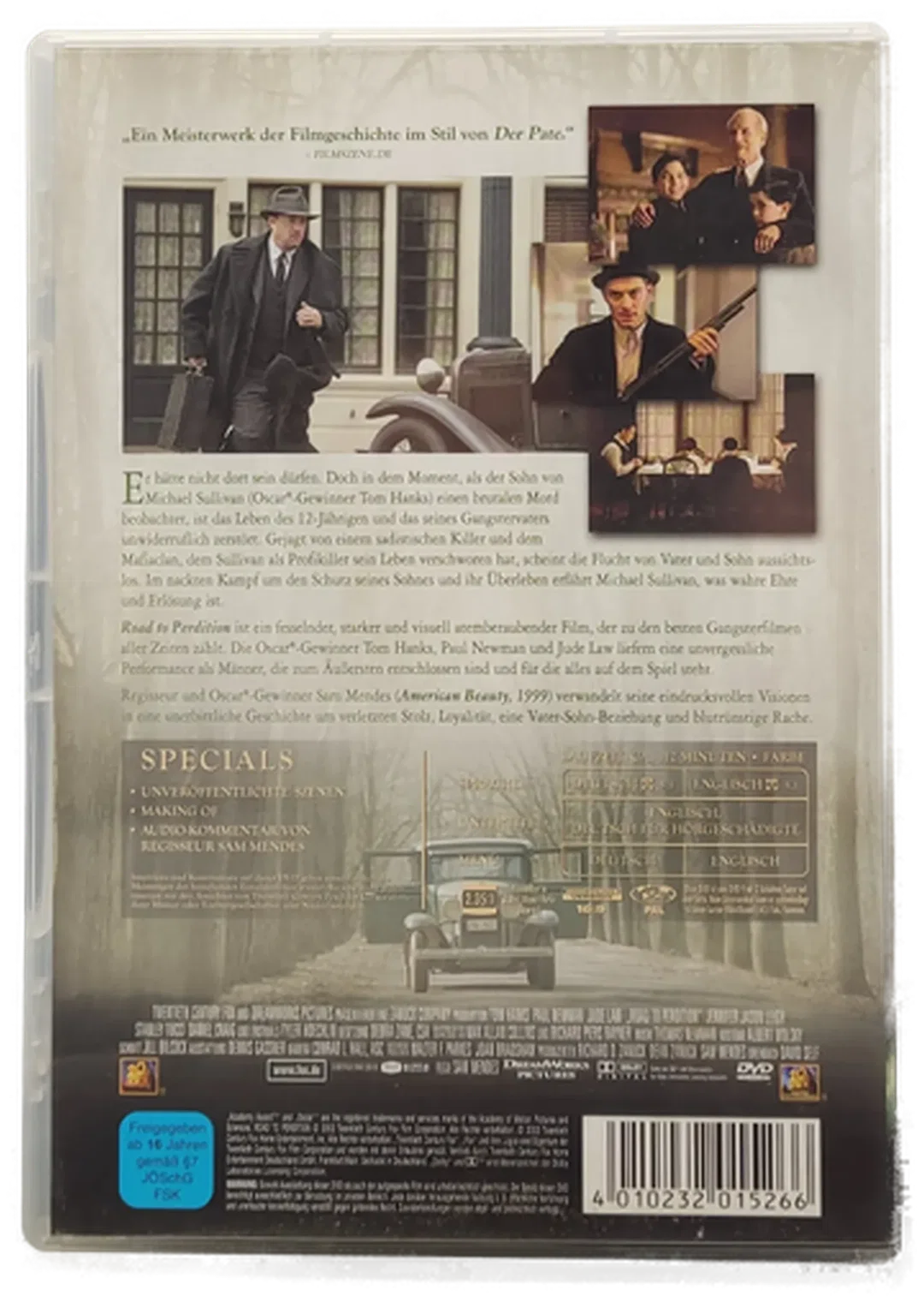 DVD "Road to Perdition" mit Tom Hanks und Paul Newman – Bild 2