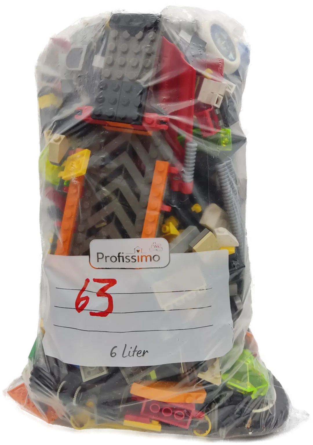 1.5 Kilo Lego Steine gemischt - Bild 1