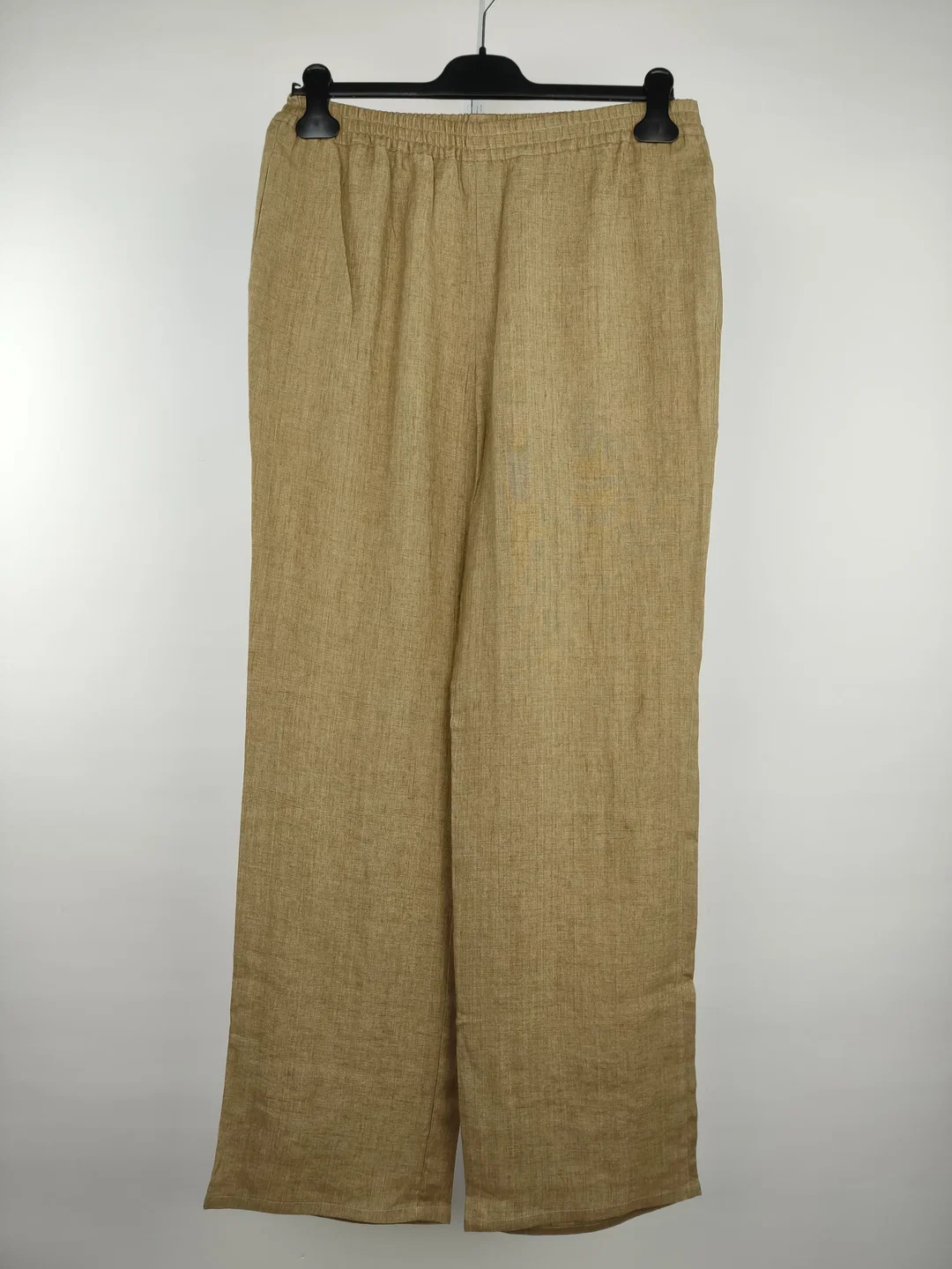 Peter Hahn Damen-Leinenhose khaki - XL / 42 - Bild 1