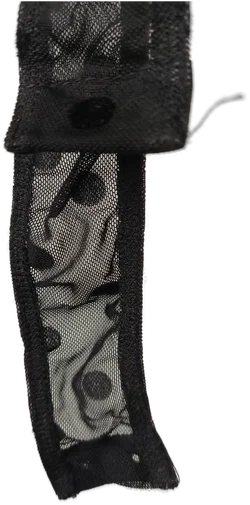 ASOS DESIGN Netz-Body Schwarz Gepunktet XS | Wie Neu - Bild 5