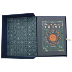 The Illuminated Tarot-Kartenset mit Begleitbuch – 53 Karten, englisch - Bild 2