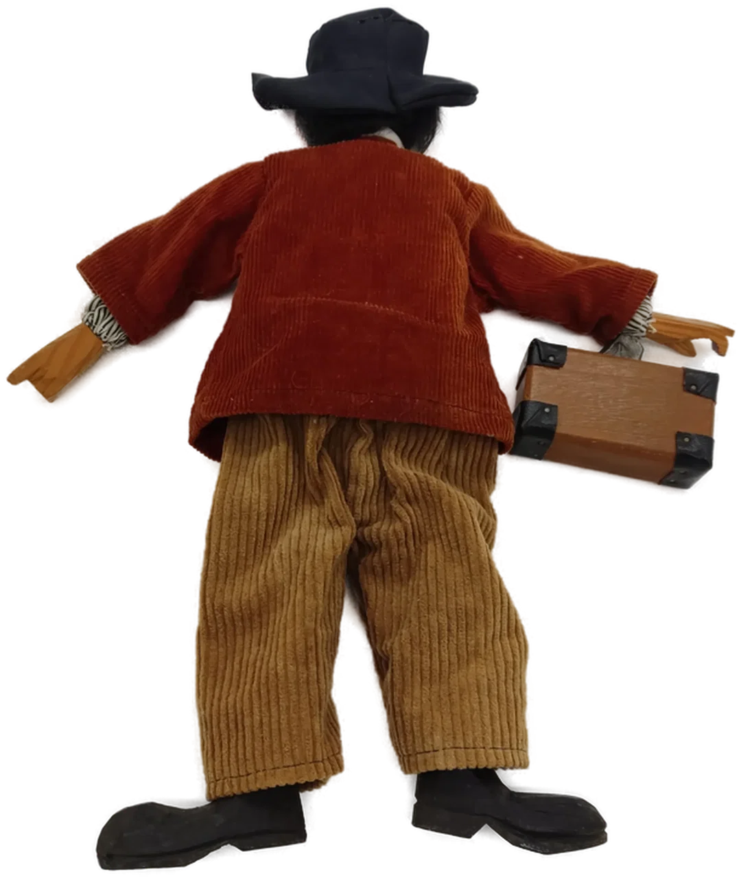 Holzpuppe "Vertreter, Reisender" 40 cm (Marionette ohne Fäden) – Bild 3