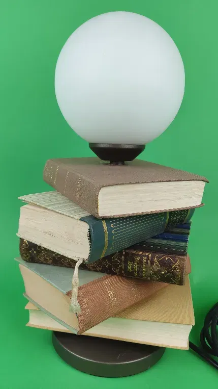 Bücher/Tischlampe - Bild 1