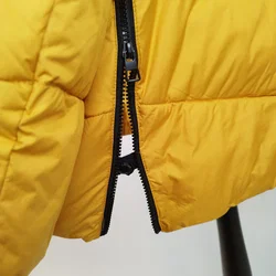 s.Oliver Steppjacke mit Kapuze, senfgelb, Gr. 40 - Bild 4