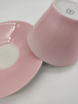 Lilien Porzellan Kaffeetasse DAISY 18 - rosa - Bild 6