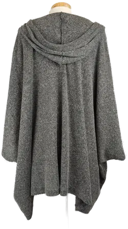 Zara Damenweste mit Kapuze grau- M/38 - Bild 2