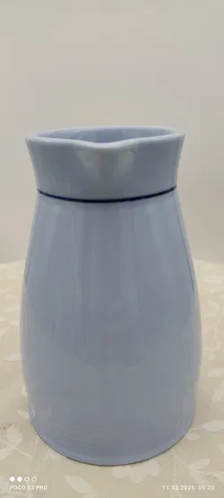 Lilien Porzellan Kanne | Einmaliges Unikat - Bild 3