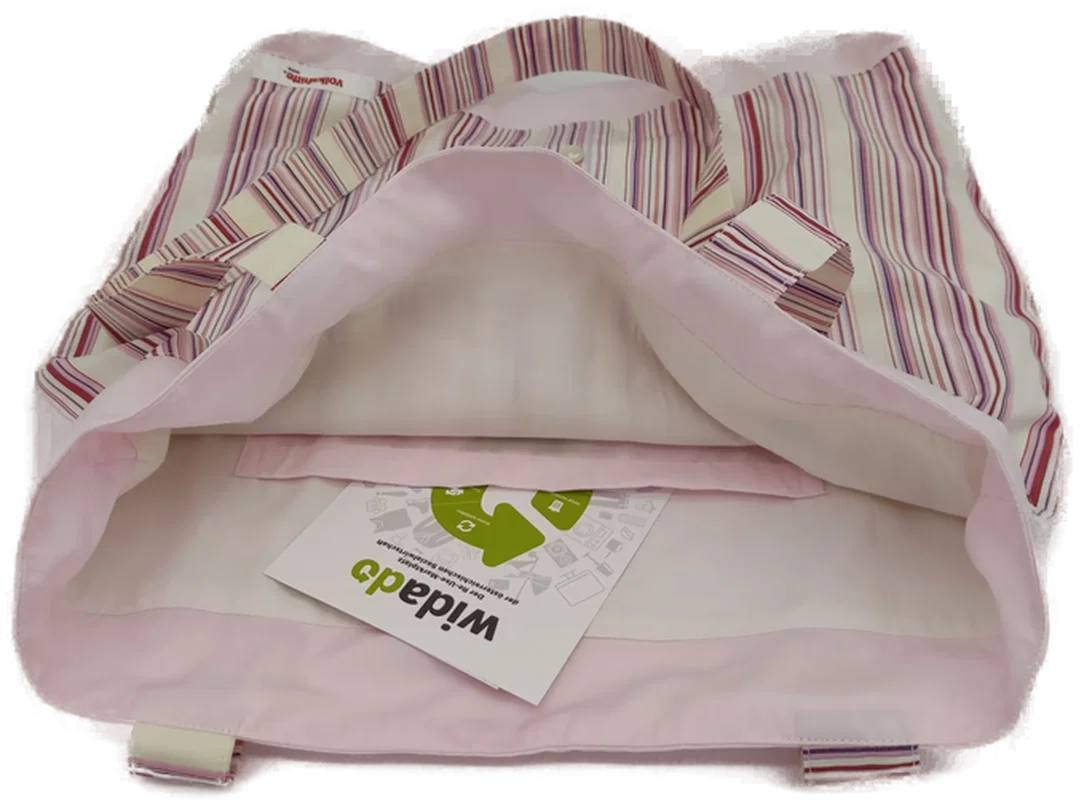 Tragtasche Stoff mehrfarbig + Henkel – Bild 3