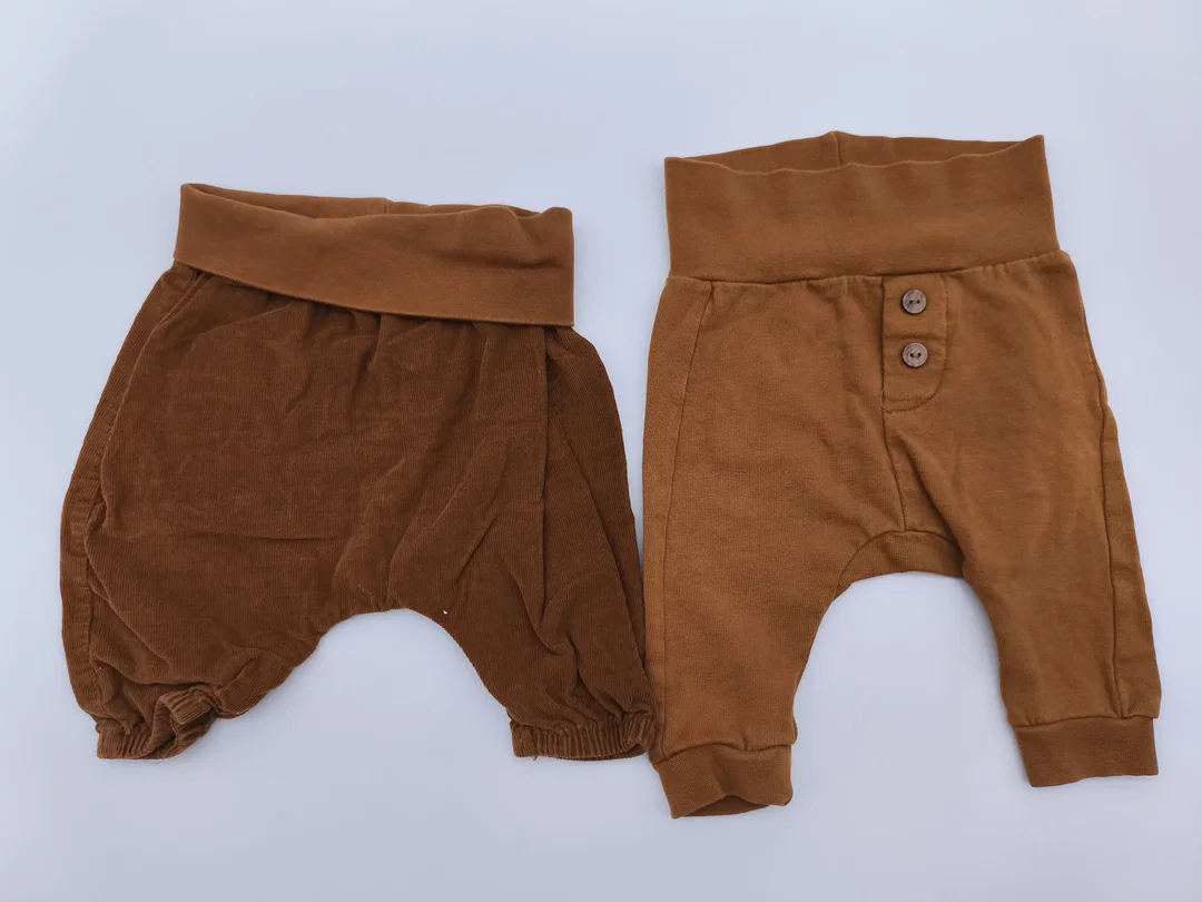 2er Set Hosen, Babies, Gr. 56 – Bild 1