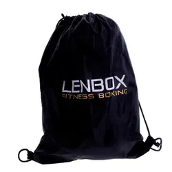 Lenbox Fitness Boxing Boxhandschuhe in schwarz-gold mit Tragebeutel - Bild 3