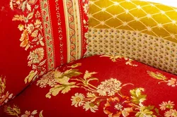 Kare Design - Ohrensessel Patchwork Red - Bild 2