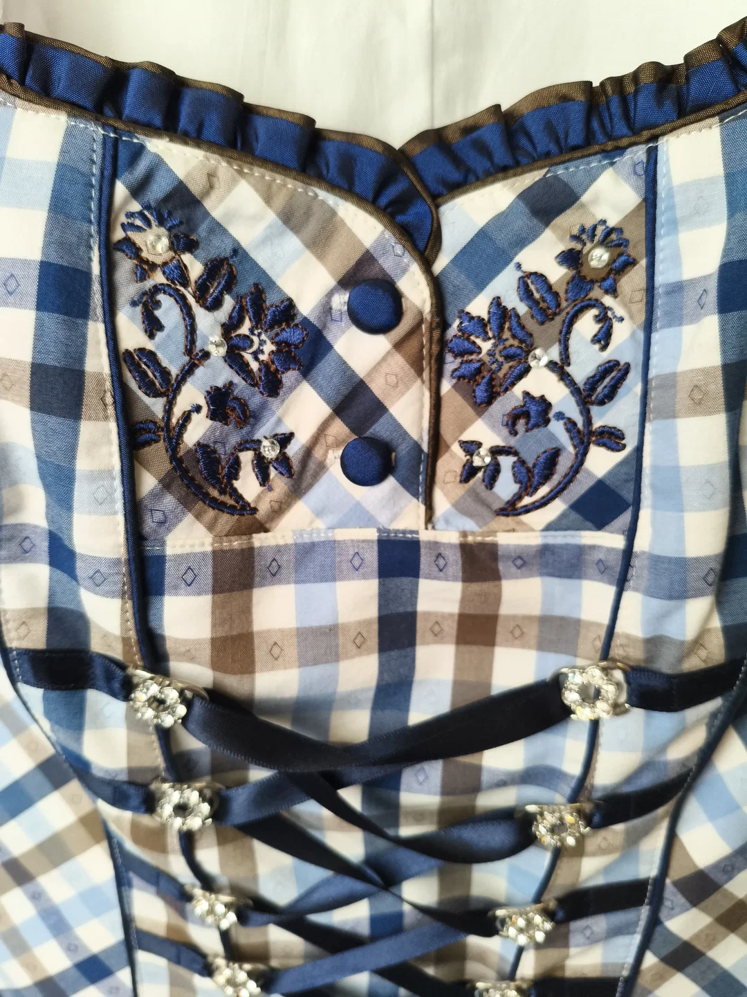 Trachtengilet, Mieder Damen, Spieth & Wensky, Gr.34 – Bild 2