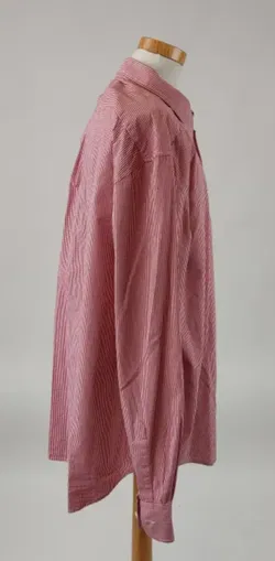 Wild & Wald Herren Trachtenhemd kariert rosa - Gr. 48 - Bild 2