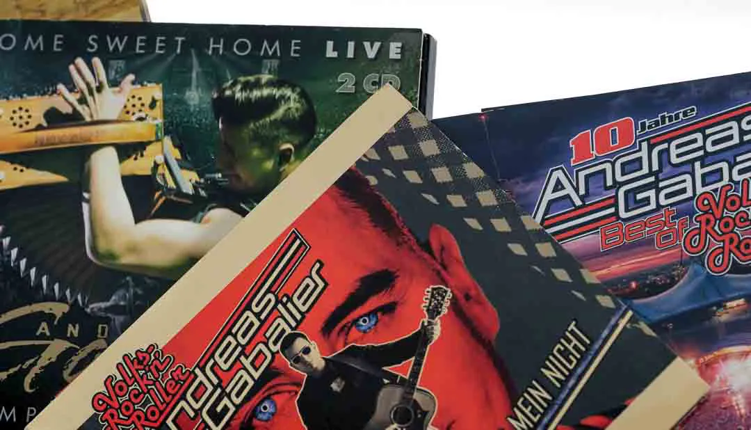 Andreas Gabalier CD Konvolut – 8 Alben Volks-Rock’n’Roller, Live & Best Of auf 12 CDs – Bild 2