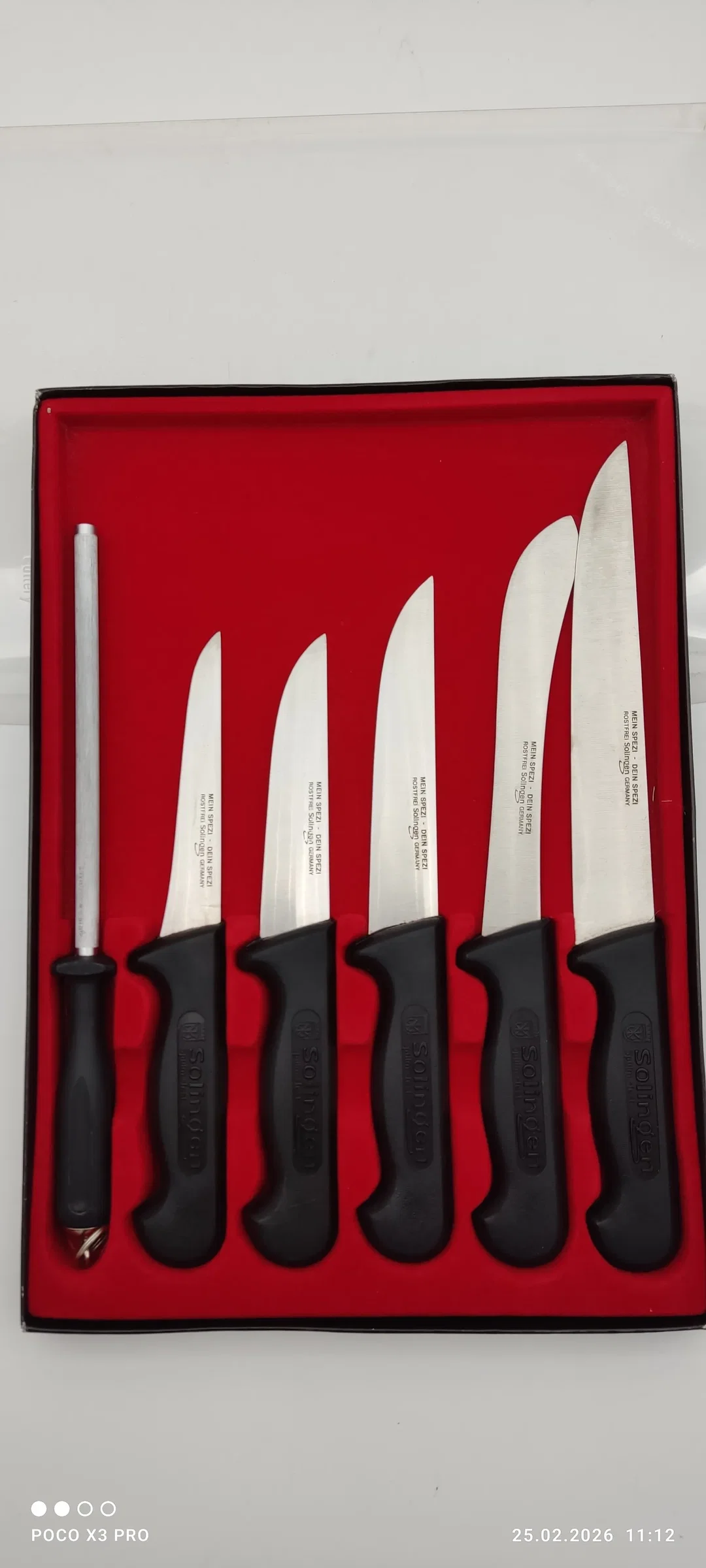 Sollingen 6-teiliges Profi-Messersett - Bild 1