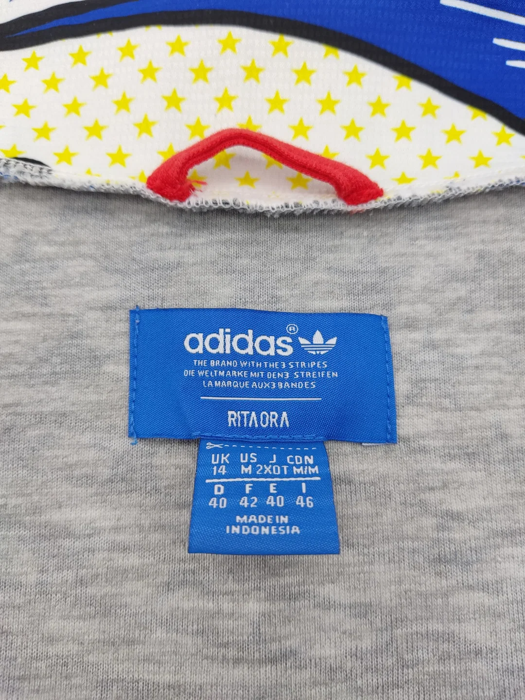 Adidas Damen Jacke mehrfarbig Gr. 40 – Bild 5