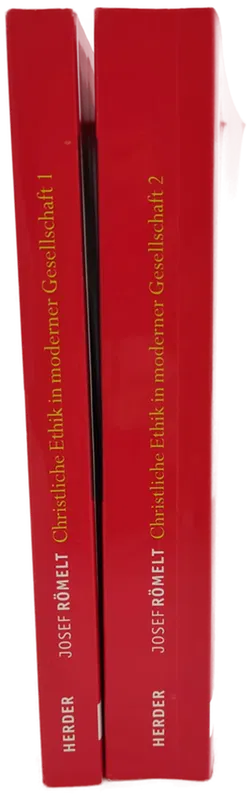 Christliche Ethik in moderner Gesellschaft - Josef Römelt, Band 1 (Grundlagen) + Band 2 (Lebensbereiche) - Bild 2