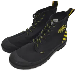 Palladium Schnürstiefeletten Pampa Smiley Change schwarz/gelb - Bild 1